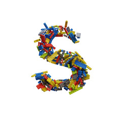 Play Blocks 3D Alphabet or PNG Letters