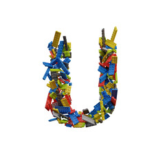 Play Blocks 3D Alphabet or PNG Letters