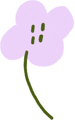 Purple flower	