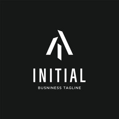 Initial letter A logo vector design template inspiration