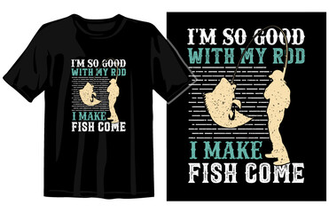 Fishing t shirt design vector, vintage fishing tshirt graphic illustration,  Fishing vector emblem