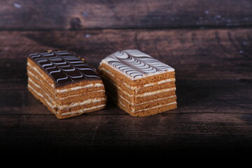 chocolate  cake and confectionery pastries sweets