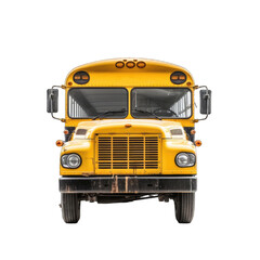 a yellow school bus