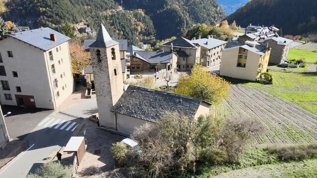 Iglesia antigua en Andorra