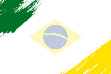 Happy Independence Day Brazil 7th September Background Design With Text Space Area.