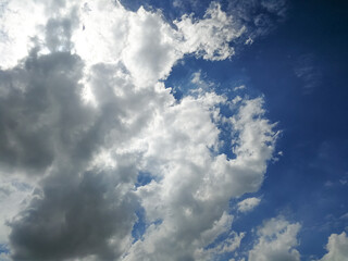 Fototapeta premium blue sky with clouds