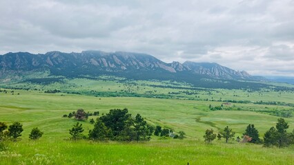 Obraz premium Flatiron Mountain Colorado