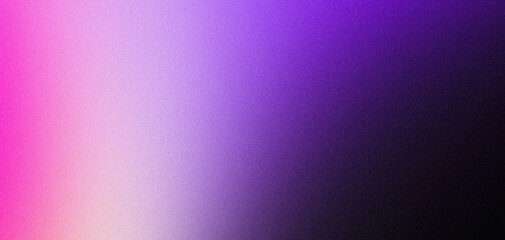 Blurred color gradient purple blue black grainy color gradient background dark abstract backdrop banner poster card wallpaper website header design