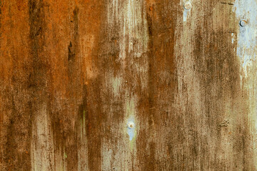 Old rusted metal sheet grunge background