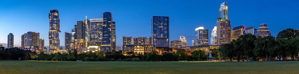 Fototapeta na wymiar Austin, Texas Skyline in Stunning 4K | Captivating Views of the Vibrant Cityscape
