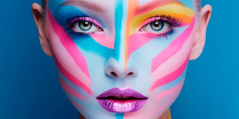 avant-garde makeup looks that blur the lines between fashion, art, and makeup, pushing the boundaries of conventional beauty standards. Generative AI