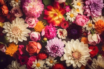 spring watercolor peonies valentine blossom background flower pastel color design festive. Generative AI.