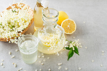Elderflower lemonade