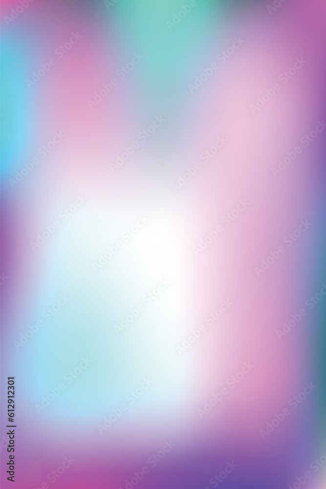 Leinwandbilder pastel multi color gradient background,simple gradient vector form blend of color spaces as contempo
