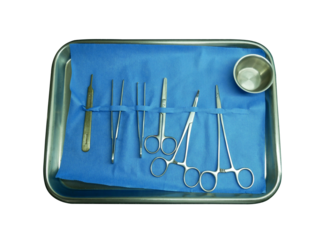 Suture set , Medical equipment for sewing wounds
