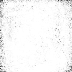 Distressed black texture. Dark grainy texture on white background. Dust overlay textured. Grain noise particles. Rusted white effect. Grunge design elements.