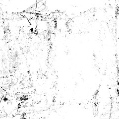Distressed black texture. Dark grainy texture on white background. Dust overlay textured. Grain noise particles. Rusted white effect. Grunge design elements.