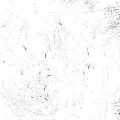 Distressed black texture. Dark grainy texture on white background. Dust overlay textured. Grain noise particles. Rusted white effect. Grunge design elements.