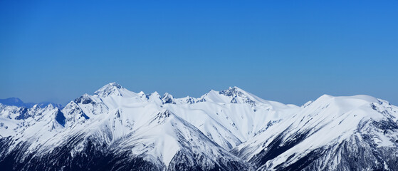 Snow Mountains Sunlight Build Wallpaper. Generative AI