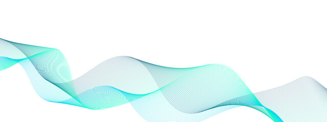 Abstract colorful wave and curve lines with technology background. Abstract frequency sound wave technology and science background. Wavy banner, template design.