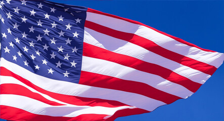 flag of United states of America, generative ai