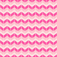 Pink chevron seamless pattern background