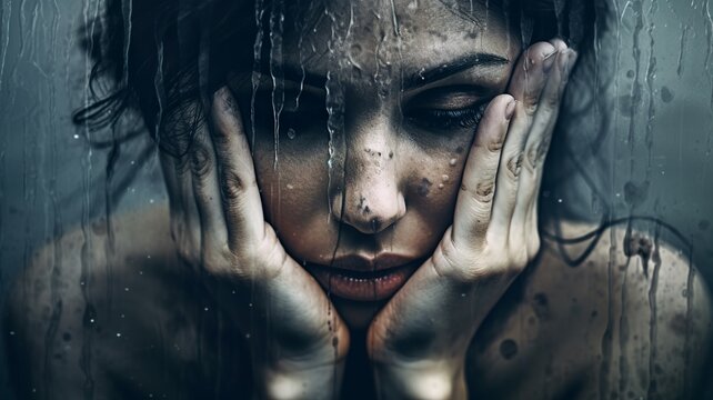 Alone in the rain, generative ai