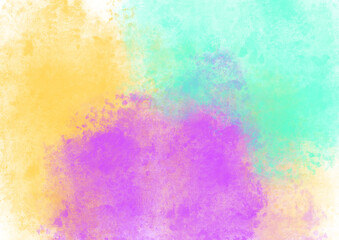 Colorful abstract background with splashes