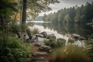 Lake in the forest