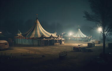 Creepy Abandoned Circus