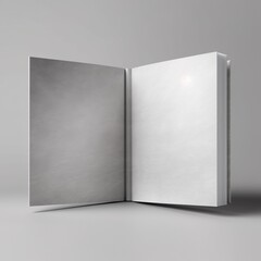 opened book mockup space for copy