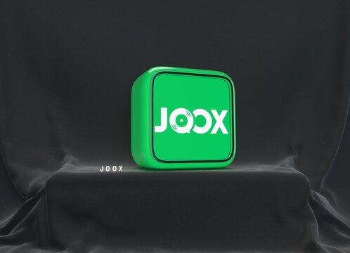 JOOX, It is a visual design. - Social Media Background Design