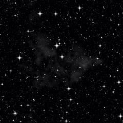 Brilliant starry night sky high resolution seamless background