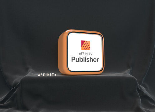 Affinity Publisher, It is a visual design. - Social Media Background Design