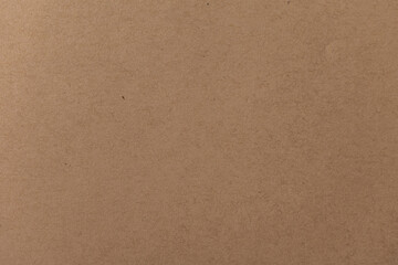 Kraft paper texture. Carton background. Blank sheet of brown kraft paper