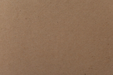 Kraft paper texture. Carton background. Blank sheet of brown kraft paper