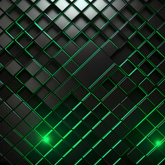 Luxury abstract green and grey background, tiled.