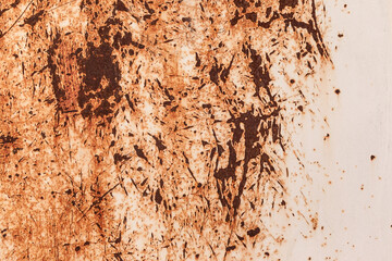 Rusty metal texture background for interior, exterior or industrial construction concept design