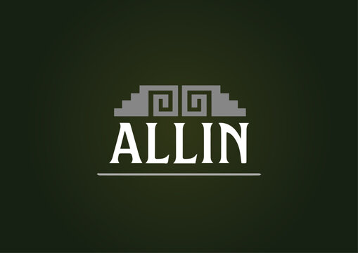 LOGO, ALLIN, CUSCO, PER&Ugrave;, INCA, PREINCA