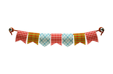 3d render icon panel june festive