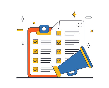 Self assessment, evaluate yourself for personal development. Modern vector illustration for web page.