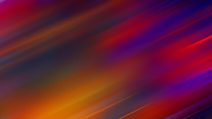 Abstract background of Blurry colorful of motions lights - generative ai