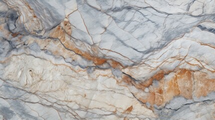 Naklejka premium Marble stone texture that evokes the ruggedness of a mountain range, with jagged veins of gray and brown coursing through the surface allpaper background
