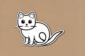 illustration of a cat