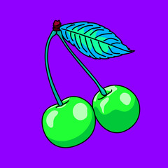 緑さくらんぼ（Green Cherry）(ai)