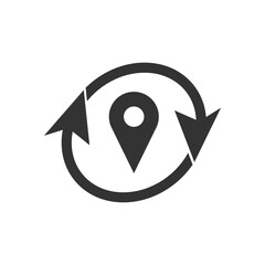 fly logo template. Icon Illustration Brand Identity. Isolated and flat illustration. Vector graphic