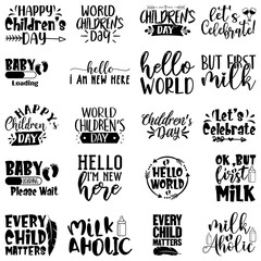 Fototapeta premium Kids SVG Design Bundle