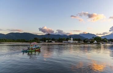 paisagem da cidade de Paraty, RJ