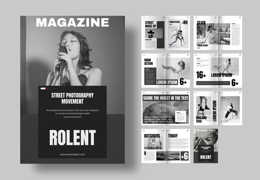 Simple Magazine Layout