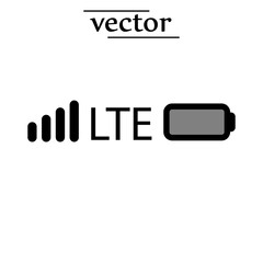 Mobile phone bar icon, Status bar symbol modern, simple, vector, icon for website design, mobile app.eps